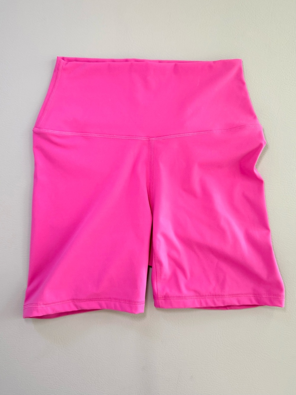 Crz Yoga Neon Pink Butterlux Origin Yoga Shorts Size Small - 5.5” Inseam